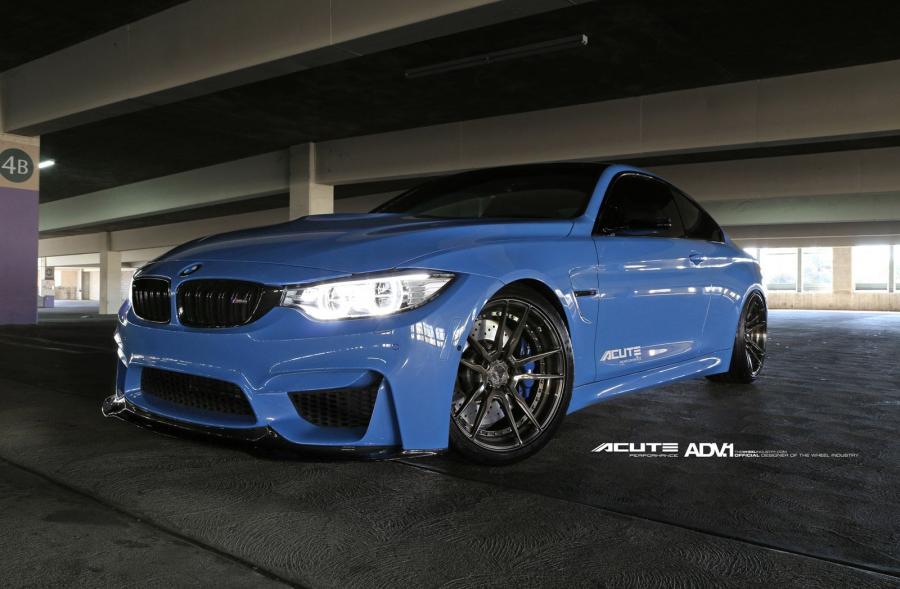  BMW M4 Coupe on ADV.1 Wheels (ADV5.2MV2CS) 2014 года  (фото 1 из 7)